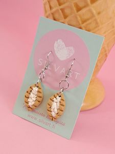 Karjalanpiirakka-korvakorut